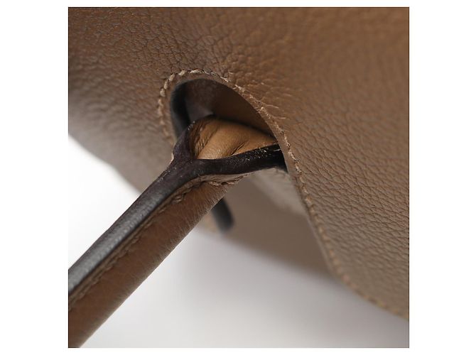 Hermès Borsa Hermes New Drag 22 Evercolor Marrone - vista 10