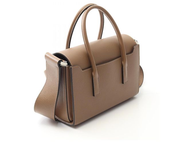 Hermès Borsa Hermes New Drag 22 Evercolor Marrone - vista 2