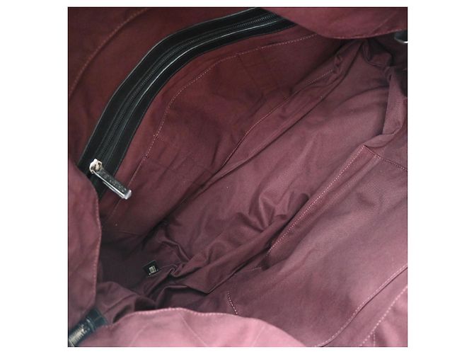 Chanel Horizontal Sport Weekender gesteppte beschichtete Canvas XL Schwarz - Ansicht 5