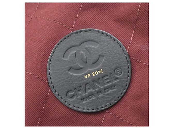 Chanel Horizontal Sport Weekender gesteppte beschichtete Canvas XL Schwarz - Ansicht 6