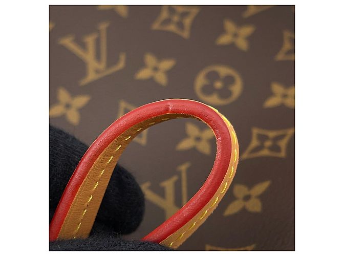 Zaino Montsouris NM PM Monogramma Louis Vuitton Marrone - vista 11