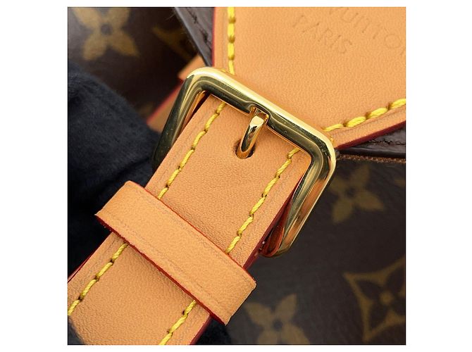 Zaino Montsouris NM PM Monogramma Louis Vuitton Marrone - vista 7