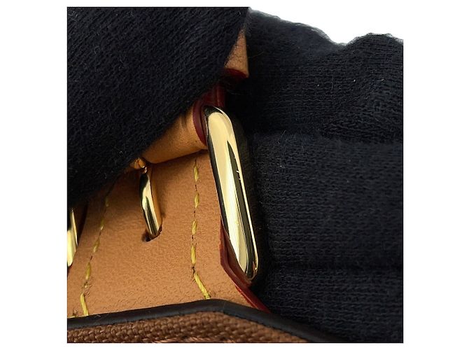 Zaino Montsouris NM PM Monogramma Louis Vuitton Marrone - vista 8