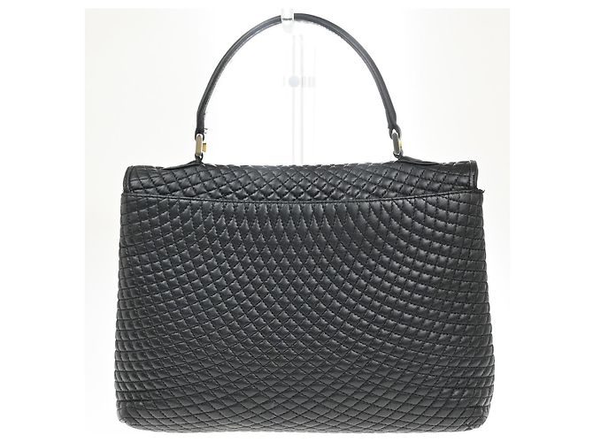 Bally Vintage Pelle Trapuntata Nero - vista 2