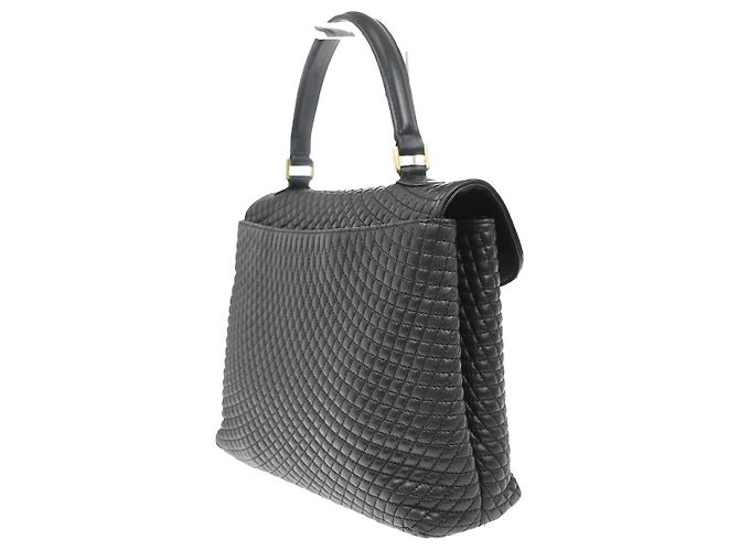 Bally Vintage Pelle Trapuntata Nero - vista 4