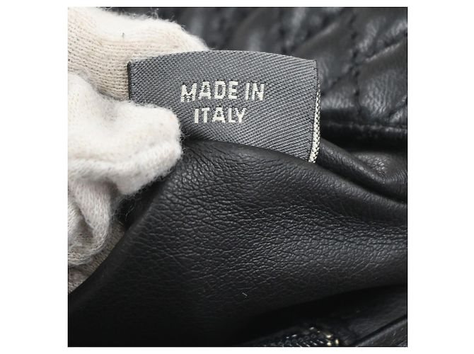 Bally Vintage Pelle Trapuntata Nero - vista 7