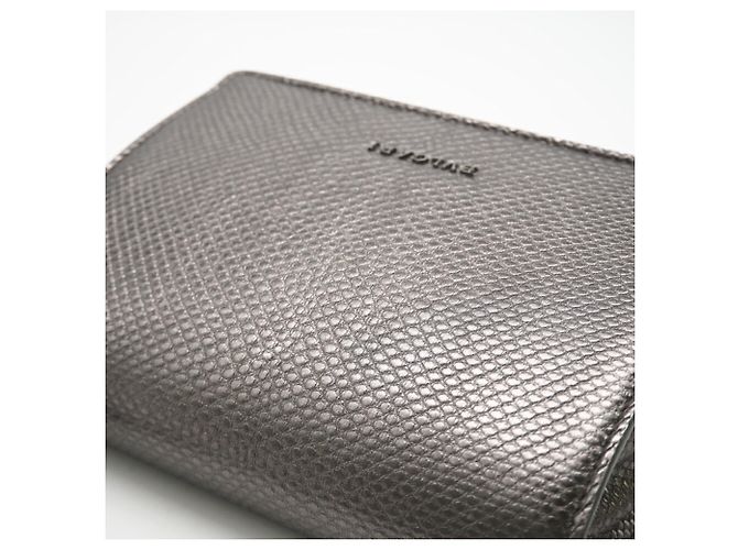 Bulgari Borsa a Spalla Bvlgari Serpenti Molten Karung Chain Argento - vista 5