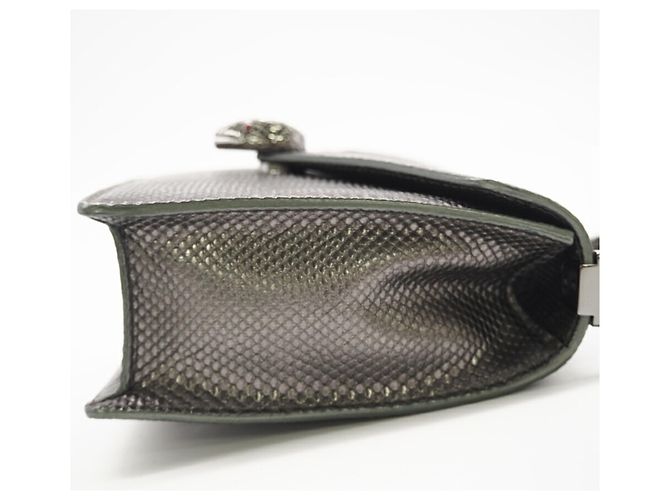 Bulgari Borsa a Spalla Bvlgari Serpenti Molten Karung Chain Argento - vista 7