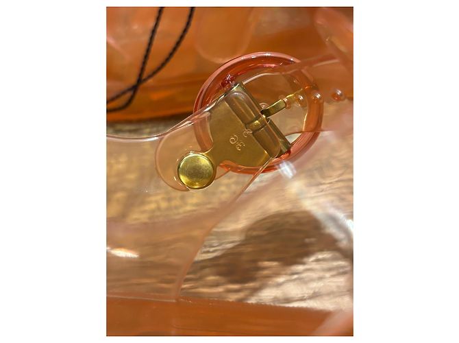 Sandali Gucci Jelly Logo GG Arancioni Arancione - Ansicht 4