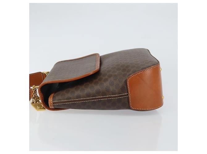Céline Celine Vintage Macadam Canvas Marrone - vista 4