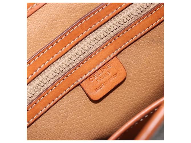 Céline Celine Vintage Macadam Canvas Marrone - vista 6