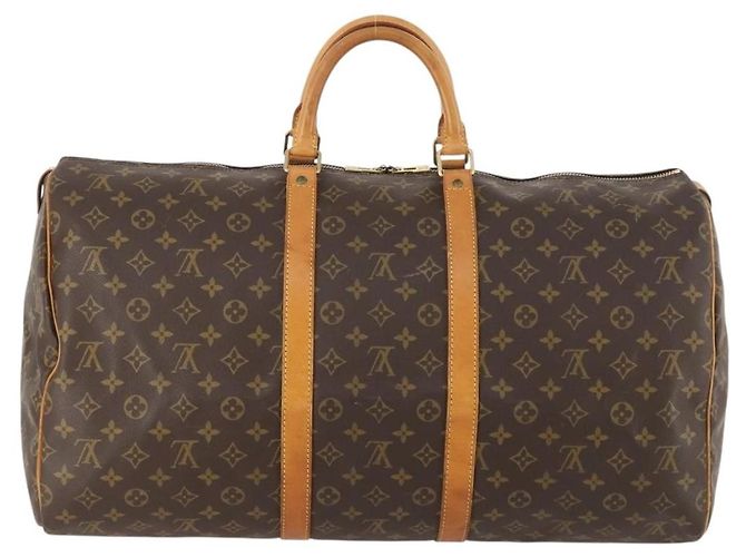Louis Vuitton Keepall Monogram Canvas 55 Marron - vue 2