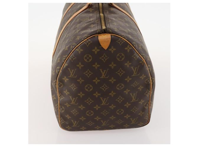 Louis Vuitton Keepall Monogram Canvas 55 Marron - vue 4