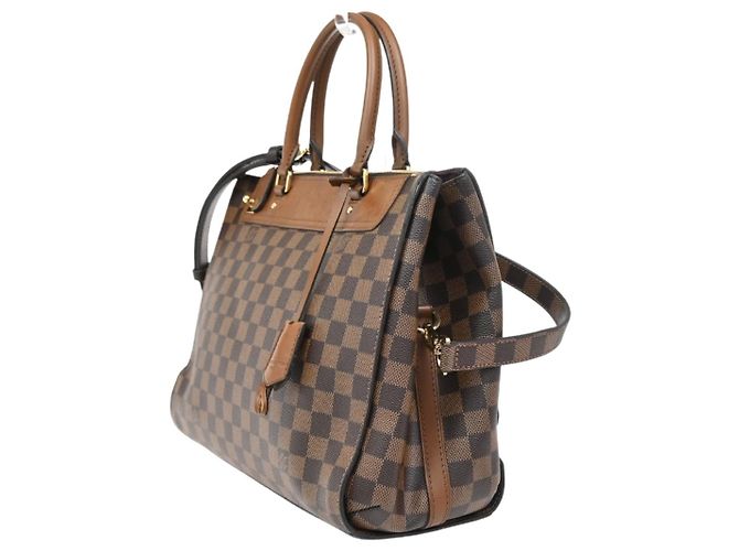 Borsa Greenwich Damier Louis Vuitton Marrone - vista 3