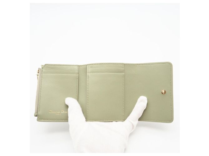 Billetera Lotus Dior 30 MONTAIGNE de Christian Dior Verde - vista 9