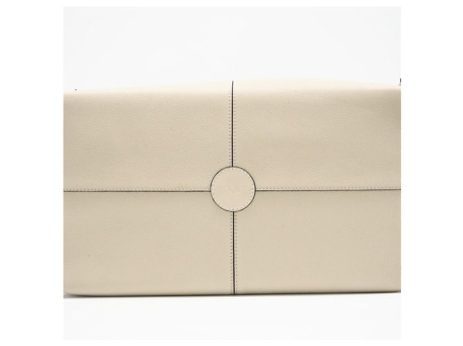 Loewe Medium Cushion Tote Bag aus beigem Leder - Ansicht 7
