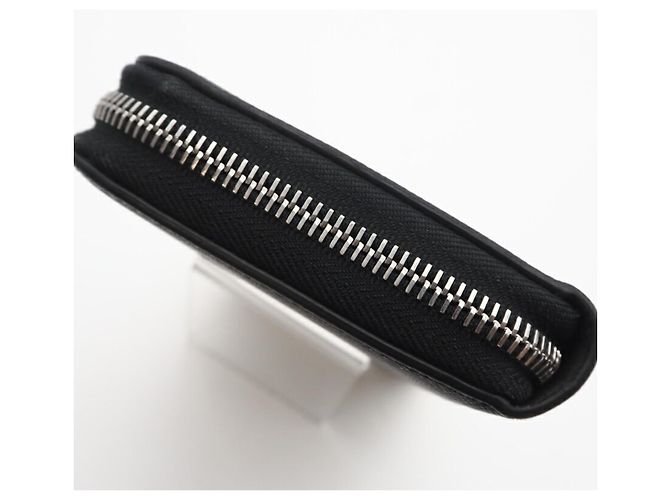 Prada Saffiano Long Wallet Black - view 7