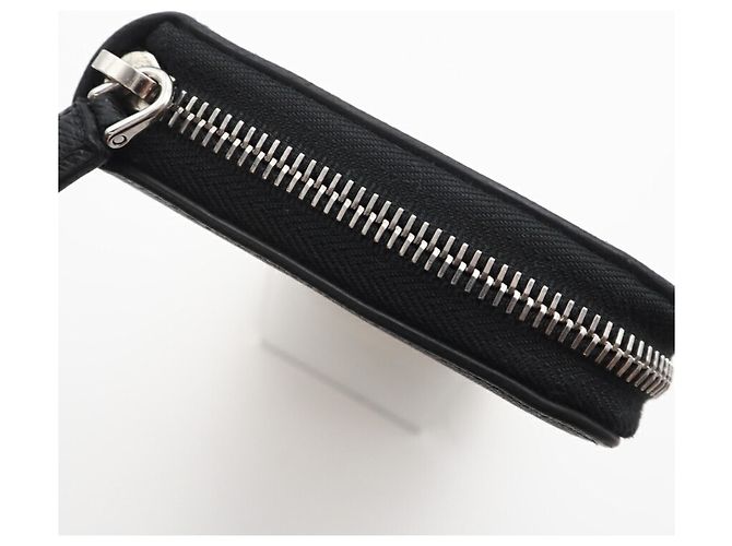 Prada Saffiano Long Wallet Black - view 8