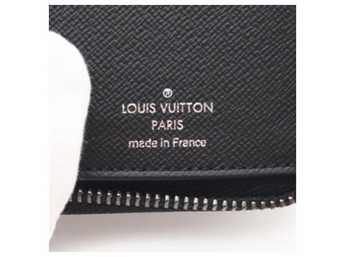 Louis Vuitton Eclipse Zippy Wallet Vertical Brown Black - view 10