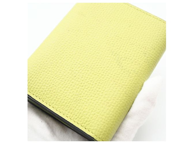 Billetera Compacta de Cuero Anagram Loewe Verde - vista 9