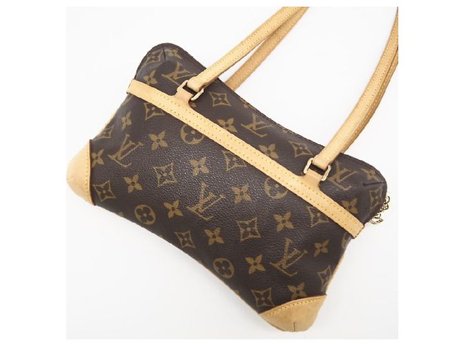 Borsa a Spalla Mini Coussin Monogram Louis Vuitton Marrone - vista 3