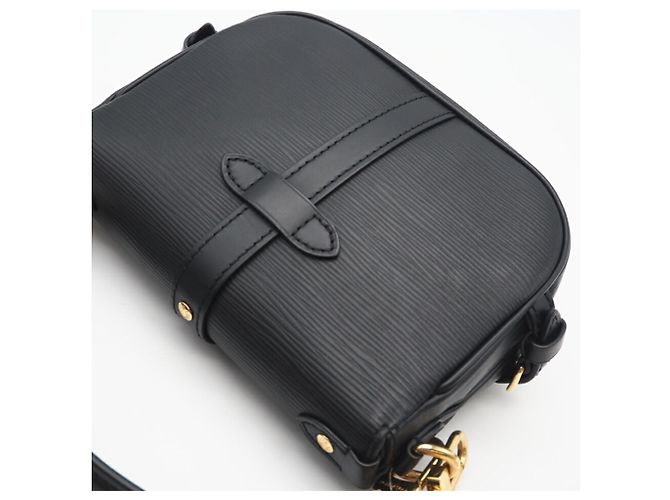 Borsa a Spalla Saumur BB Epi Louis Vuitton Nero - vista 4