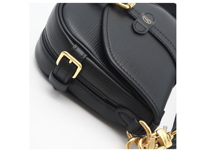 Borsa a Spalla Saumur BB Epi Louis Vuitton Nero - vista 7