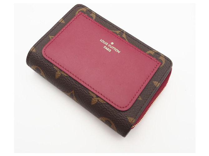 Portafoglio Lou Bifold Monogramma Louis Vuitton Marrone Rosso Fuschia - vista 3