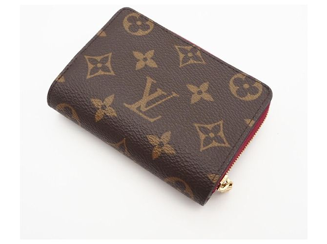 Portafoglio Lou Bifold Monogramma Louis Vuitton Marrone Rosso Fuschia - vista 4