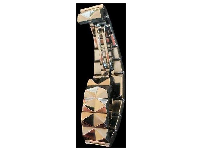 Karl Lagerfeld Pyramid Stud Uhr KL2601 Schwarz - Ansicht 4