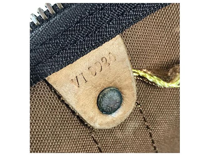 Keepall Borsa a Spalla in Tela Monogram Louis Vuitton Marrone - vista 18