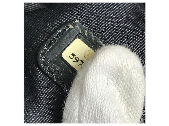 Borsa a tracolla in pelle nera Chanel Nero - vista 18