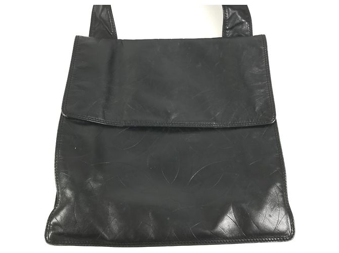 Borsa a tracolla in pelle nera Chanel Nero - vista 2