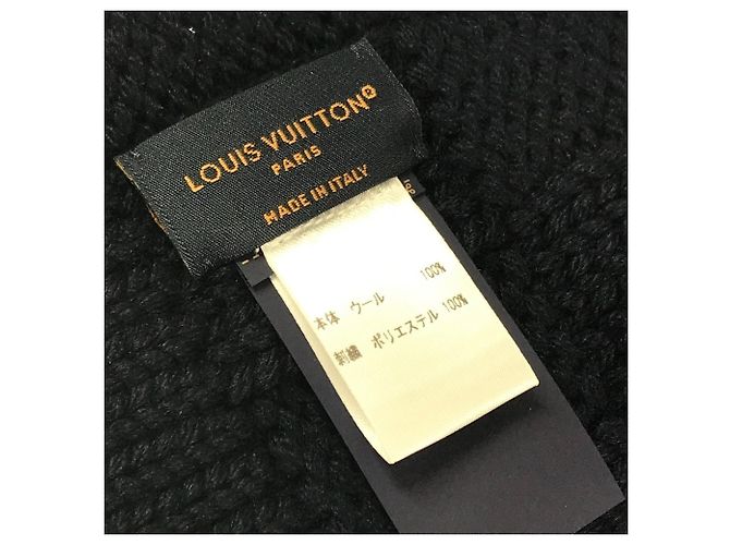 Sciarpa in lana bicolore Damies Snugg di Louis Vuitton Bianco Blu navy - vista 8