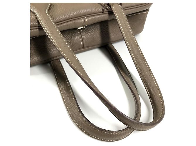 Borsa a spalla Victoria 35 di Hermès Marrone - vista 10