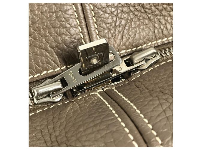 Borsa a spalla Victoria 35 di Hermès Marrone - vista 12