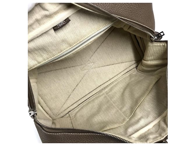 Borsa a spalla Victoria 35 di Hermès Marrone - vista 13