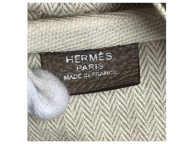 Borsa a spalla Victoria 35 di Hermès Marrone - vista 14