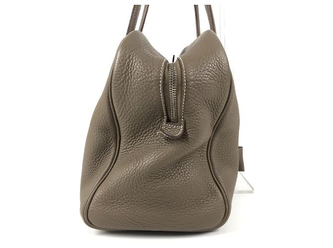 Borsa a spalla Victoria 35 di Hermès Marrone - vista 4
