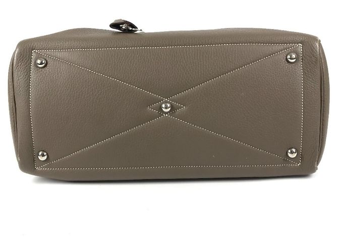 Borsa a spalla Victoria 35 di Hermès Marrone - vista 5