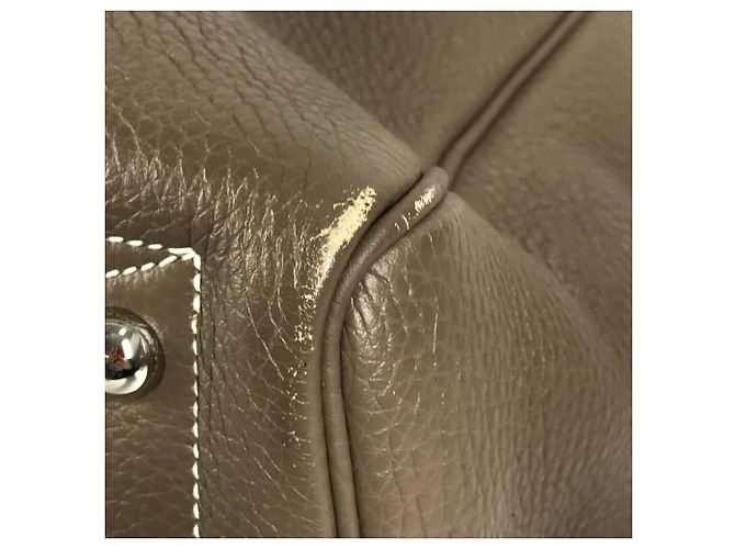 Borsa a spalla Victoria 35 di Hermès Marrone - vista 6