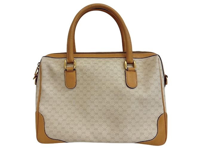 Gucci Micro GG Handtasche in Beige - Ansicht 2