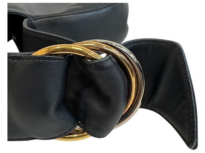 Borsa a Spalla Trinity Mini di Cartier Nero - vista 9