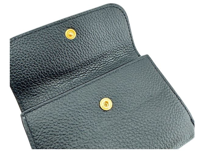 Chloé Marcie Small Trifold Wallet in Black - view 12