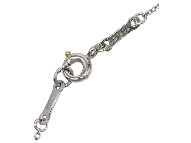 Tiffany & Co Collana con pendente a croce piccolo Elsa Peretti di Tiffany Argento - vista 5