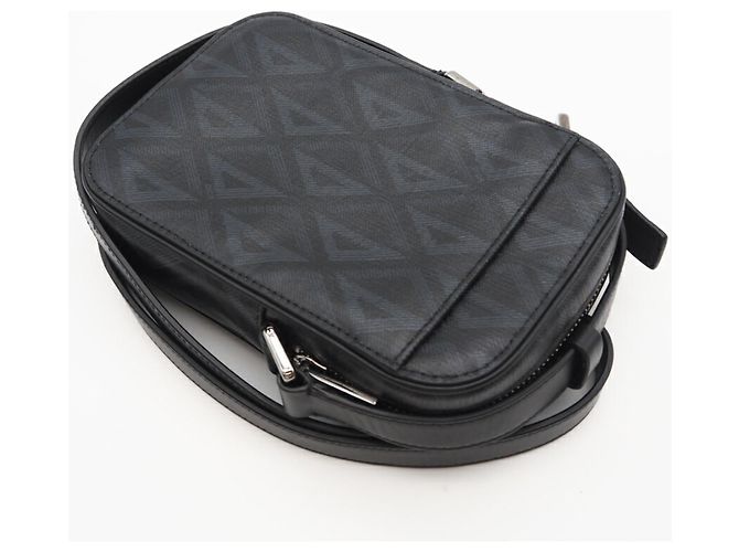 Borsa a spalla verticale Dior CD Diamond Christian Dior Marrone Nero - vista 4