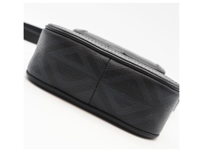 Borsa a spalla verticale Dior CD Diamond Christian Dior Marrone Nero - vista 7