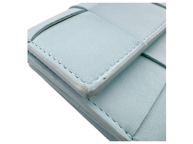 Billetera Compacta Cassette Bottega Veneta en Azul - vista 18