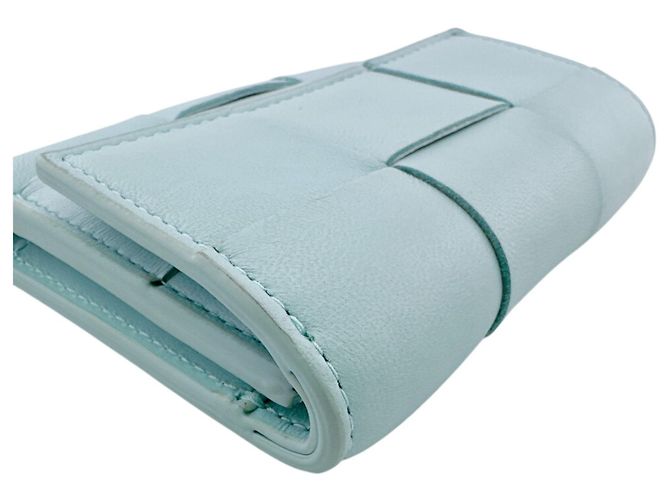 Billetera Compacta Cassette Bottega Veneta en Azul - vista 5