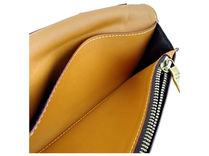 Brazza Louis Vuitton Monogram Lang Wallet Braun - Ansicht 12